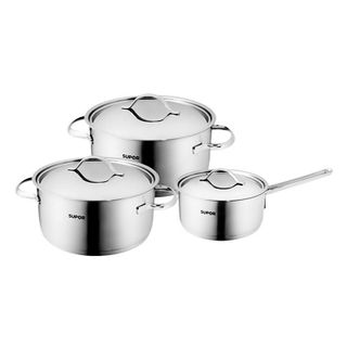 Bộ Nồi Canh Bếp từ Inox 304 Helen Supor S05S3-T1 16cm20cm 24cm