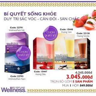 Giảm Cân Lành Mạnh Từ Việc Sử Dụng Sản Phẩm Wellness Natural Balance Shake by Oriflame giá sỉ