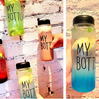 Bình nước My Bottle Gấu Vịt kèm túi