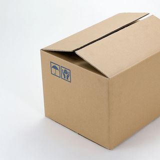 Thùng Carton 3 lớp mặt nâu đáy mọc 25x22x20cm