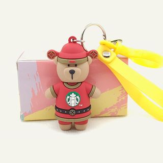 Móc khóa Gấu Star bucks