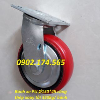 Bánh xe PU Hàn Quốc phi 150 giá sỉ