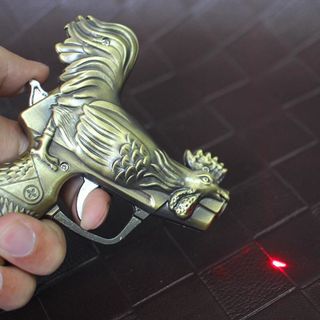 BẬT LỬA KHÈ ĐÈN LIA LASER HÌNH CON GÀ