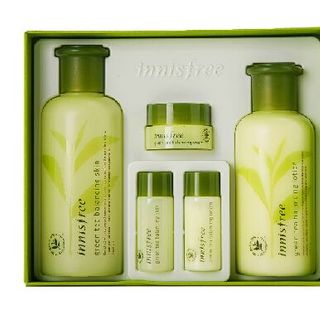 Bộ dưỡng trà xanh Innisfrees Green Tea Balancing Special Skin Care Set