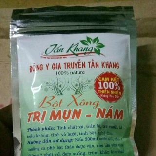 bột xông trị mụn nám thiên nhiên