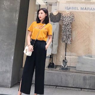 SET ÁO THUN VÀNG - CULOTTES XẺ