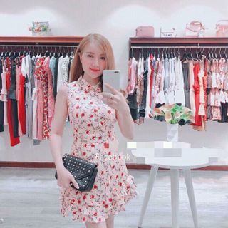 đầm bông lụa đuôi cá