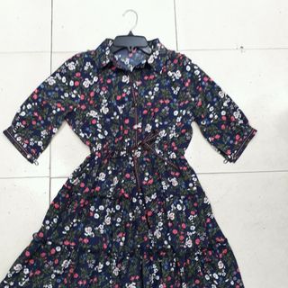 đầm hoa lụa