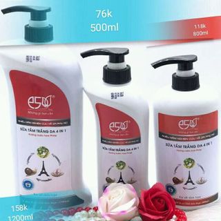Sữa tắm trắng da 4in1 E5