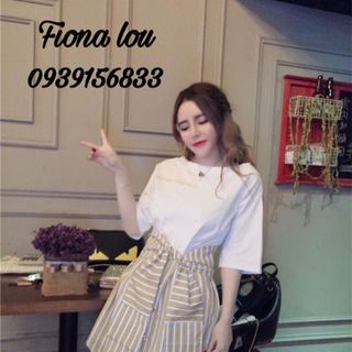 đầm suông phối giả váy