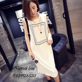 đầm suông sát nách