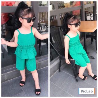 Bộ 2 dây lanh lụa cho bé 2-8T