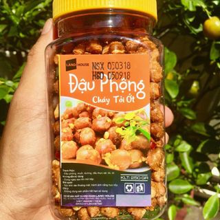 ĐẬU PHỘNG CHÁY TỎI ỚT 250 gram