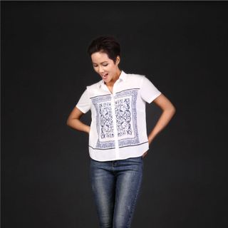 - Áo công sở nữ M Collection A3788 giá sỉ giá bán buôn