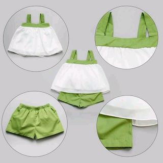 Bộ bé gái áo dây quần ngắn cho bé
