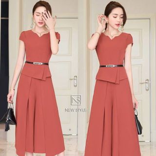 Bộ Đồ PepLum Quần Ống Rộng giá sỉ