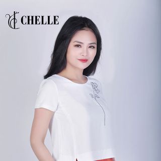 Áo croptop thêu hoa