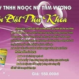 kén phụ khoa Ngọc Nữ Tâm 6 giá sỉ