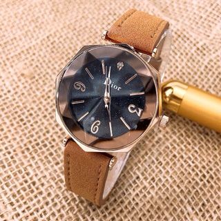 đồng hồ dây da lộn đủ màu