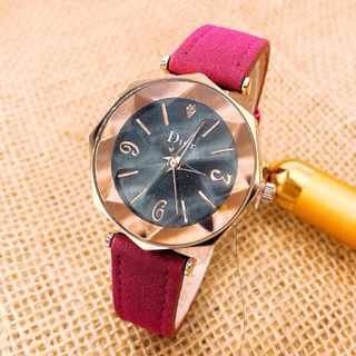 đồng hồ dây da lộn đủ màu