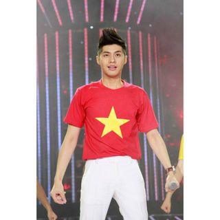 Áo cờ đỏ sao vàng cho bạn NAM
