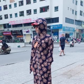 Áo chống nắng lanh toàn thân