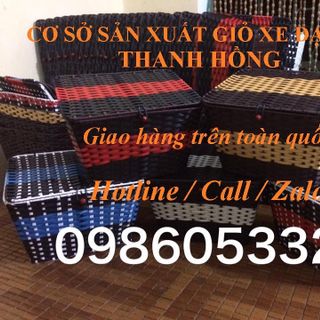 Giỏ mây xe đạp điện giá sỉ