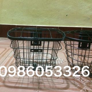 Giỏ mây xe đạp điện