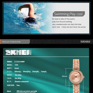ĐỒNG HỒ THỜI TRANG NỮ SK 1224