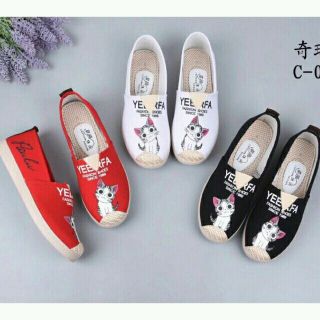 Giày slip on nữ/ giày mọi/ giày lười