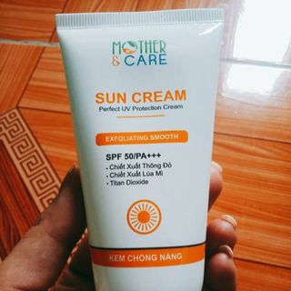 kem chống nắng mothercare