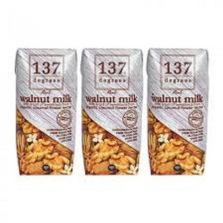Lốc 3 hộp sữa hạt óc chó nguyên chất 137 Degrees 18ml