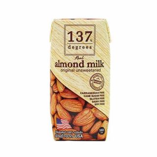Sữa hạt hạnh nhân nguyên chất 137 Degrees lốc 3 hộp 180ml