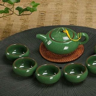 bộ ấm chén ngọc 3d sang trọng