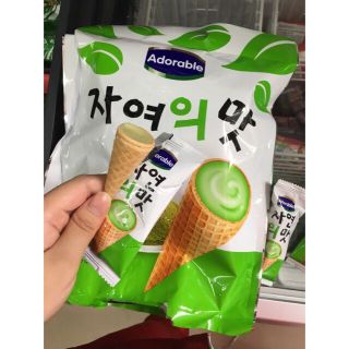 Bánh kem ốc quế Hàn Quốc