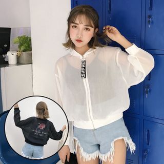 Áo khoác nữ Cardigan hoa hồng - ms 18804 giá sỉ