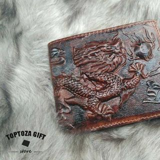 Ví da nam chạm Rồng 3D