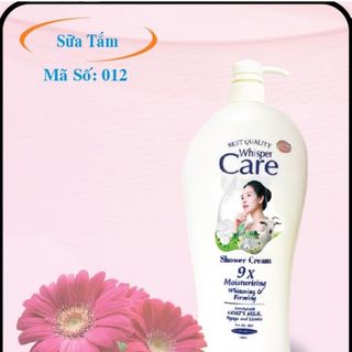 Sữa tắm WhiteCare 9X 1200ml nắp thường