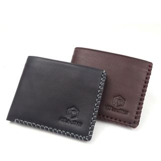 Bóp ví da nam AT Leather 105 - May viền thủ công