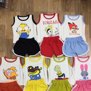 SALE Sỉ 42 mẫu ba lỗ trai gái