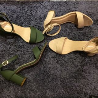 giày sandal da lì