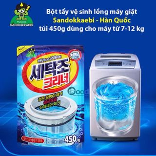 Bột tẩy vệ sinh lồng giặt Sandokkaebi