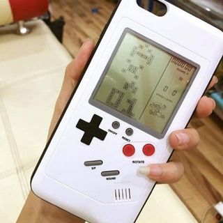 Ốp lưng game boy iphone 6 7 8 / PLUS và iphone X tetris