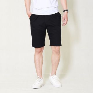 Quần short kaki nam HQ chất vải đẹp màu đen