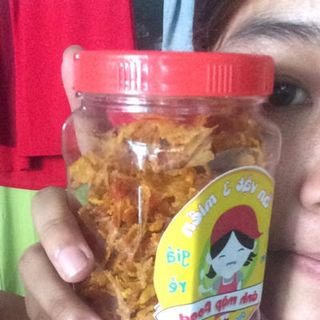 mực khô xé sợi tẩm gia vị