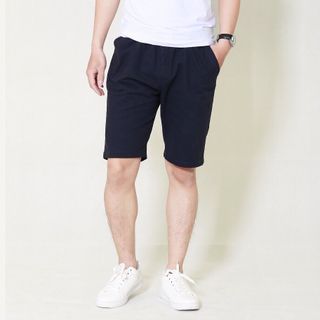 Quần short kaki nam HQ chất vải đẹp màu tím than - xưởng sản xuất quần short nam Hà Nội giá sỉ