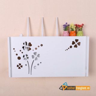 kệ đựng wifi đầu thu kỹ thuật tặng kèm móc treo