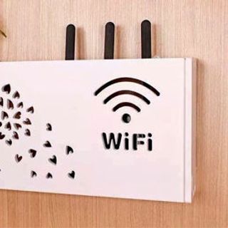 kệ đựng wifi đầu thu kỹ thuật tặng kèm móc treo