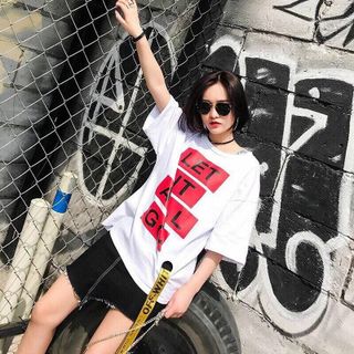 ÁO UNISEX THÁI TAY LỠ 3