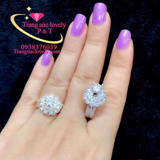 nhẫn nữ hột xoàn 3015